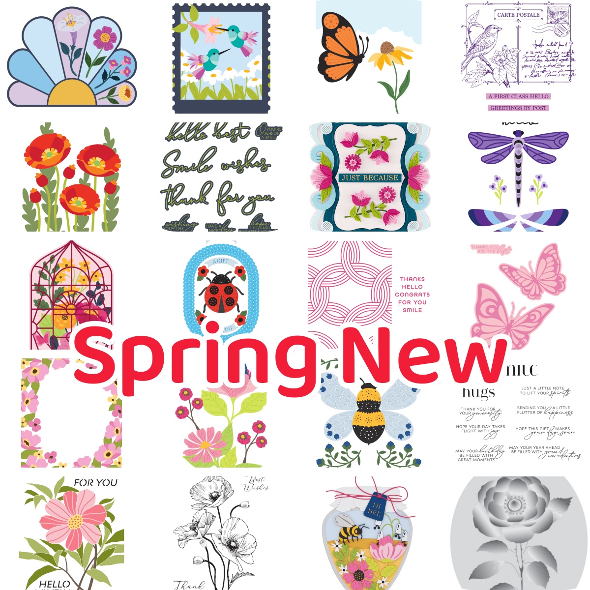 Florist Supply Bulk - Sunny Stems Hummingbirds Butterfly Metal Cutting