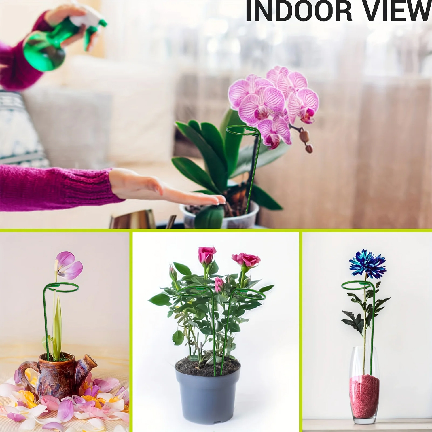 1/10pcs Garden Support Stake R - Florist Supply Bulk incelemesi ve fiyatı