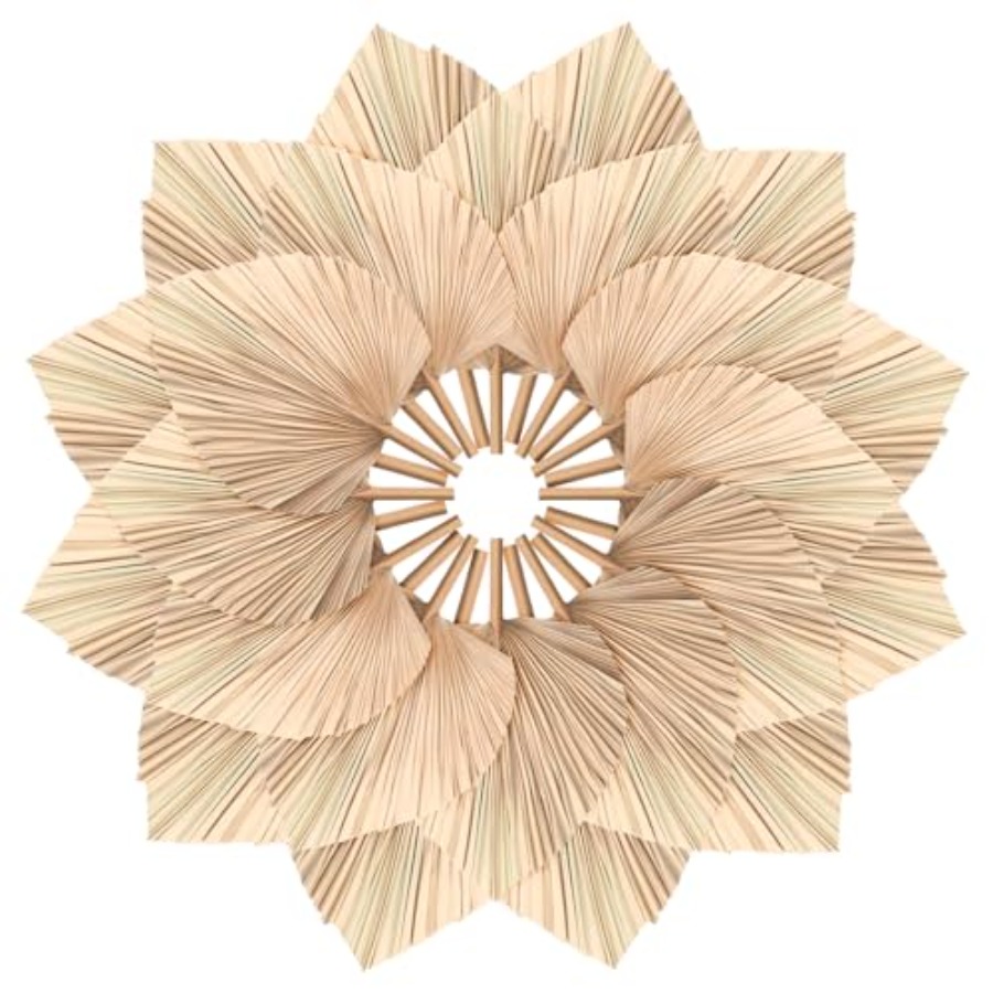 24 Pcs Dried Palm Leaves Artif - Palm Leaf Dried incelemesi ve fiyatı