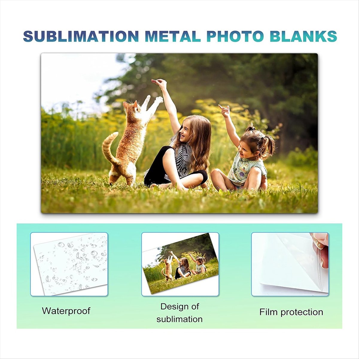 10PCS Sublimation Metal Photo  - B&J Florist Supply Nyc incelemesi ve fiyatı
