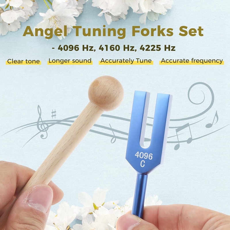 Tuning Forks Set 4096 Hz 4160  - B&J Florist Supply Nyc incelemesi ve fiyatı