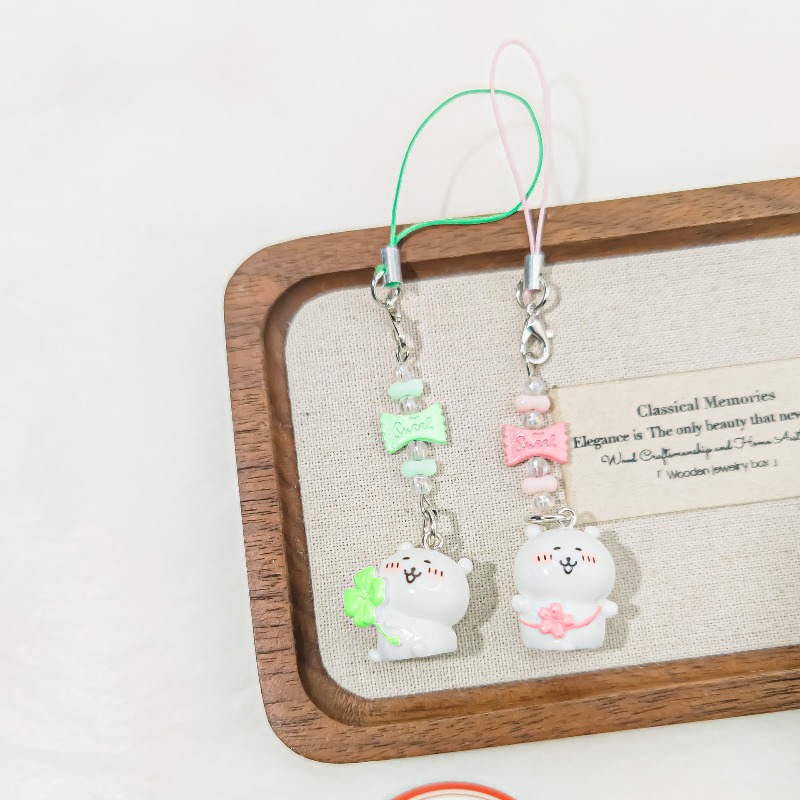 Cute Beaded Phone Strap Pink G - Supply Florist incelemesi ve fiyatı