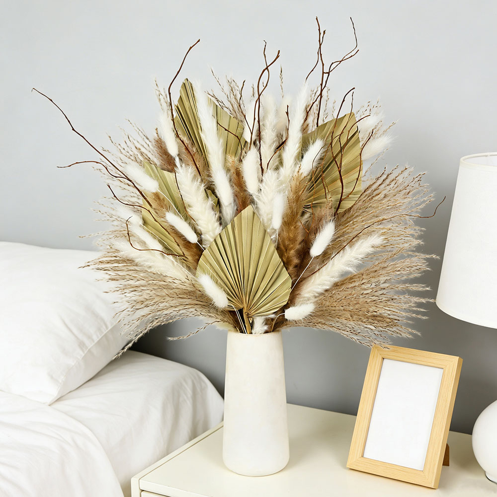 Natural Dried Palm Leaves Bouq - Palm Leaf Dried incelemesi ve fiyatı